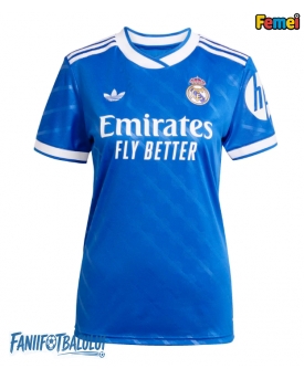 Real Madrid Tricou Fotbal Replică 2025-26 Femei Treilea